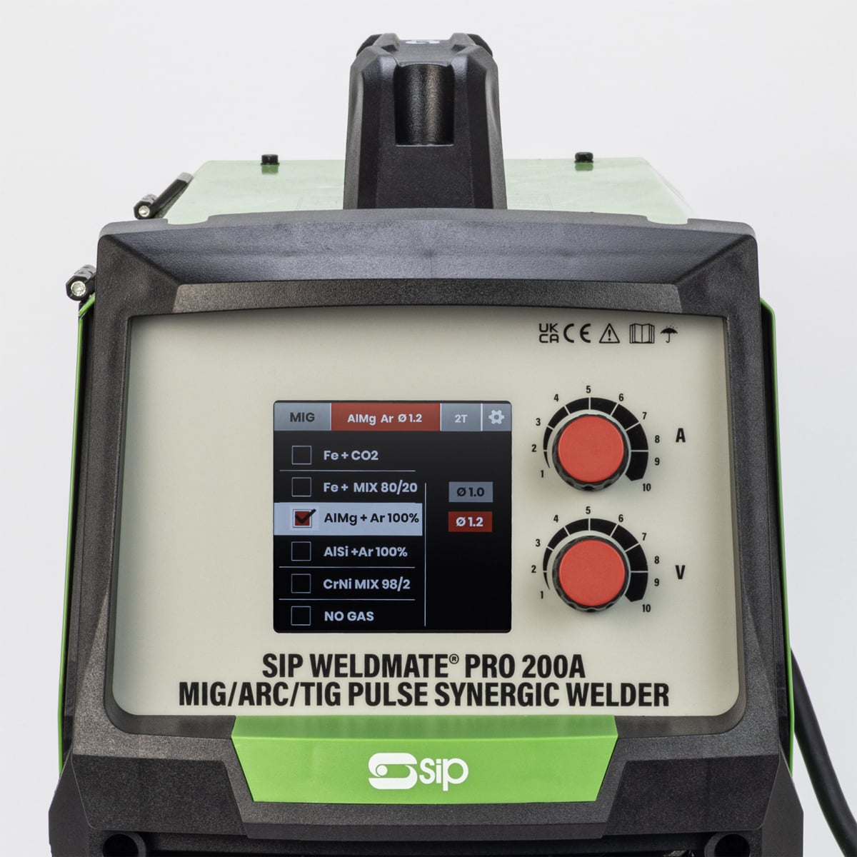 SIP WELDMATE® PRO 200A MIG/ARC/TIG Pulse Synergic Inverter Welder